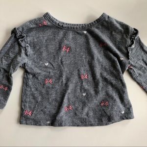 3/$25. GAP Disney Minnie long sleeved shirt